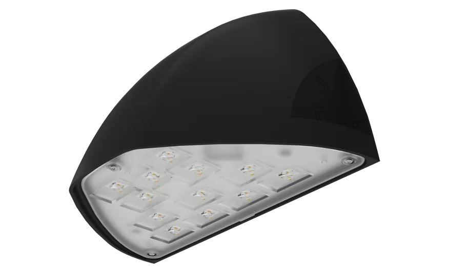 Black CITY WALL LIGHT