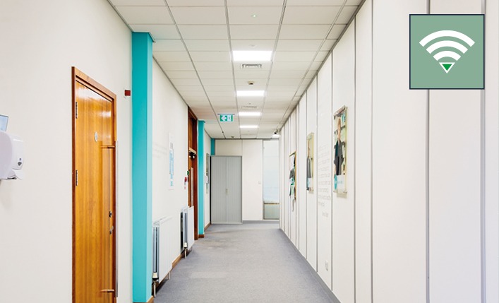 Tamlite Vision Lighting Controls corridor vision air e hero