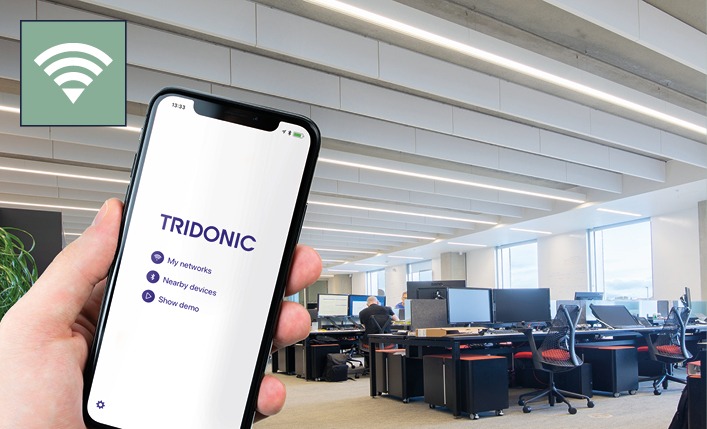 Tamlite Vision Lighting Controls air hero image