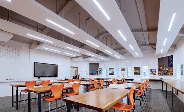 Tamlite SIGNUM classroom LED lighting image