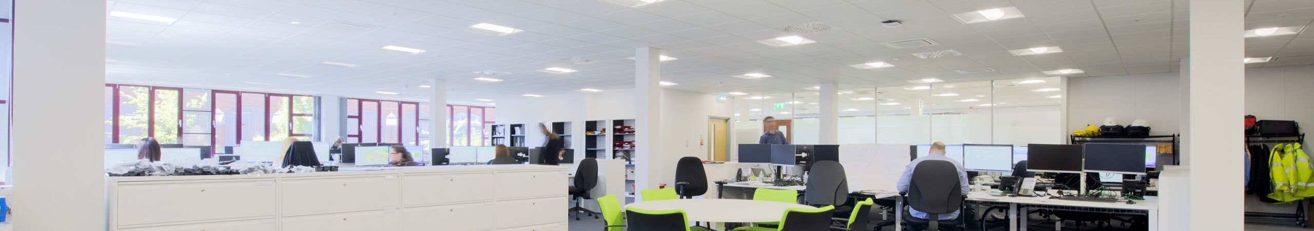 Tamlite Sandwell Council House Oldbury Emergency LED Lighting Case Study header office image