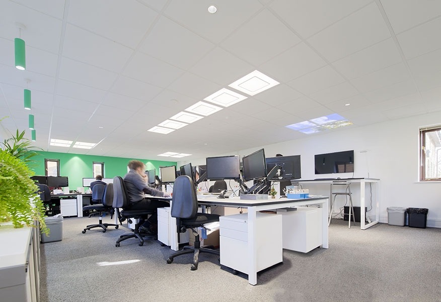 Tamlite CBG Consultants Oxford office LED lighting