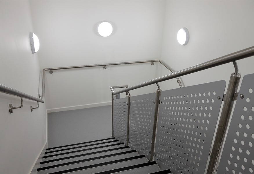 Tamlite CEF IT Durham stairway LED lighting