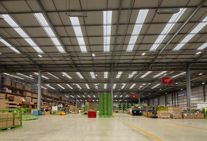 Tamlite Honda Logistics Swindon warehousing LED lighting