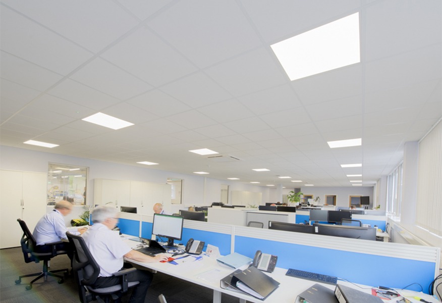 Tamlite LCA Group Hawarden office area LED lighting