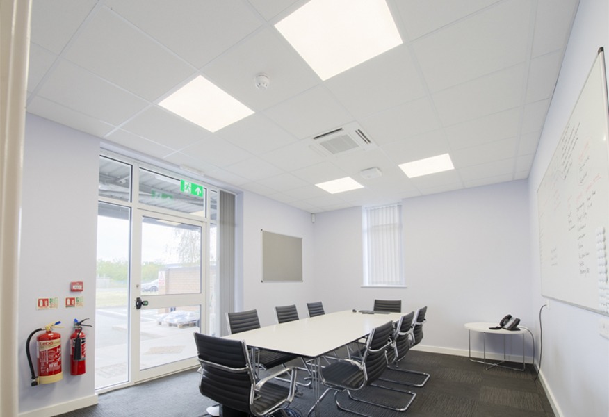 Tamlite LCA Group Hawarden meeting room LED lighting