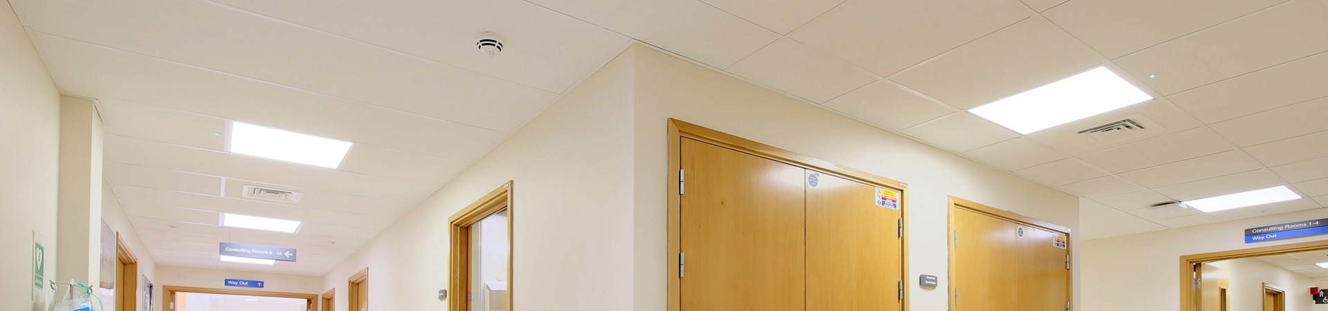 Tamlite Hinchingbrooke Hospital Healthcare LED Lighting case study header