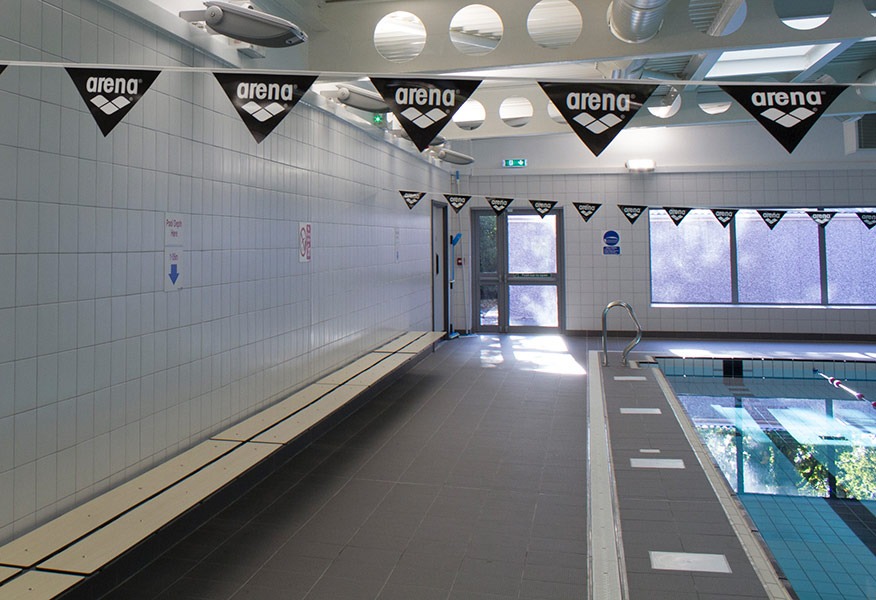 Tamlite Eversfield Preparatory School Solihull swimming pool emergency exit LED lighting