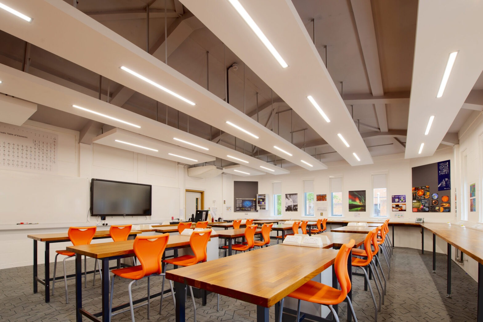 Tamlite education retrofit classroom image