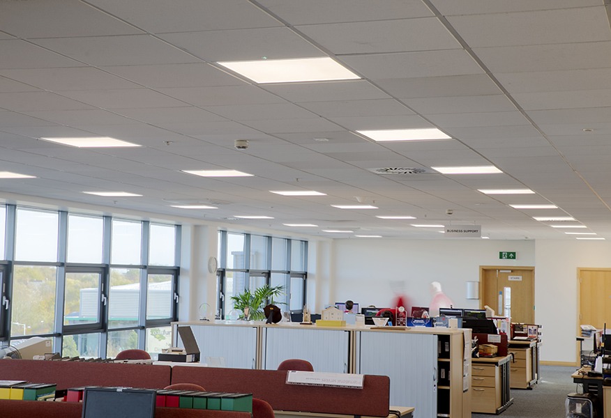 Tamlite Honda Logistics Swindon offices LED lighting