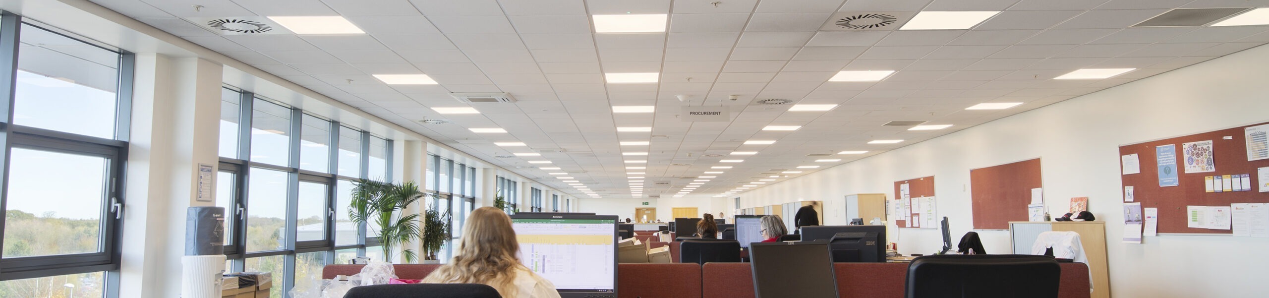Tamlite Honda Logistics Swindon office LED lighting case study header