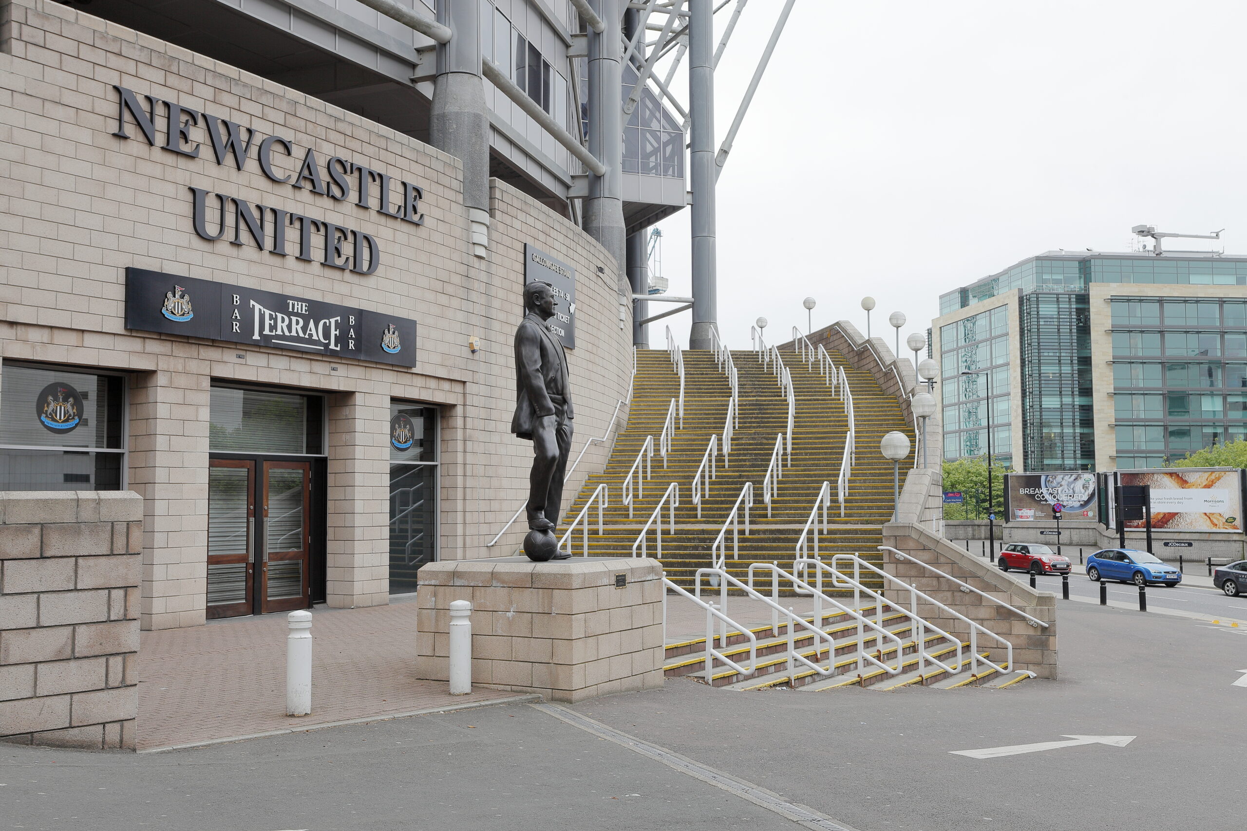 Tamlite St James' Park Case Study Newcastle United building exterior