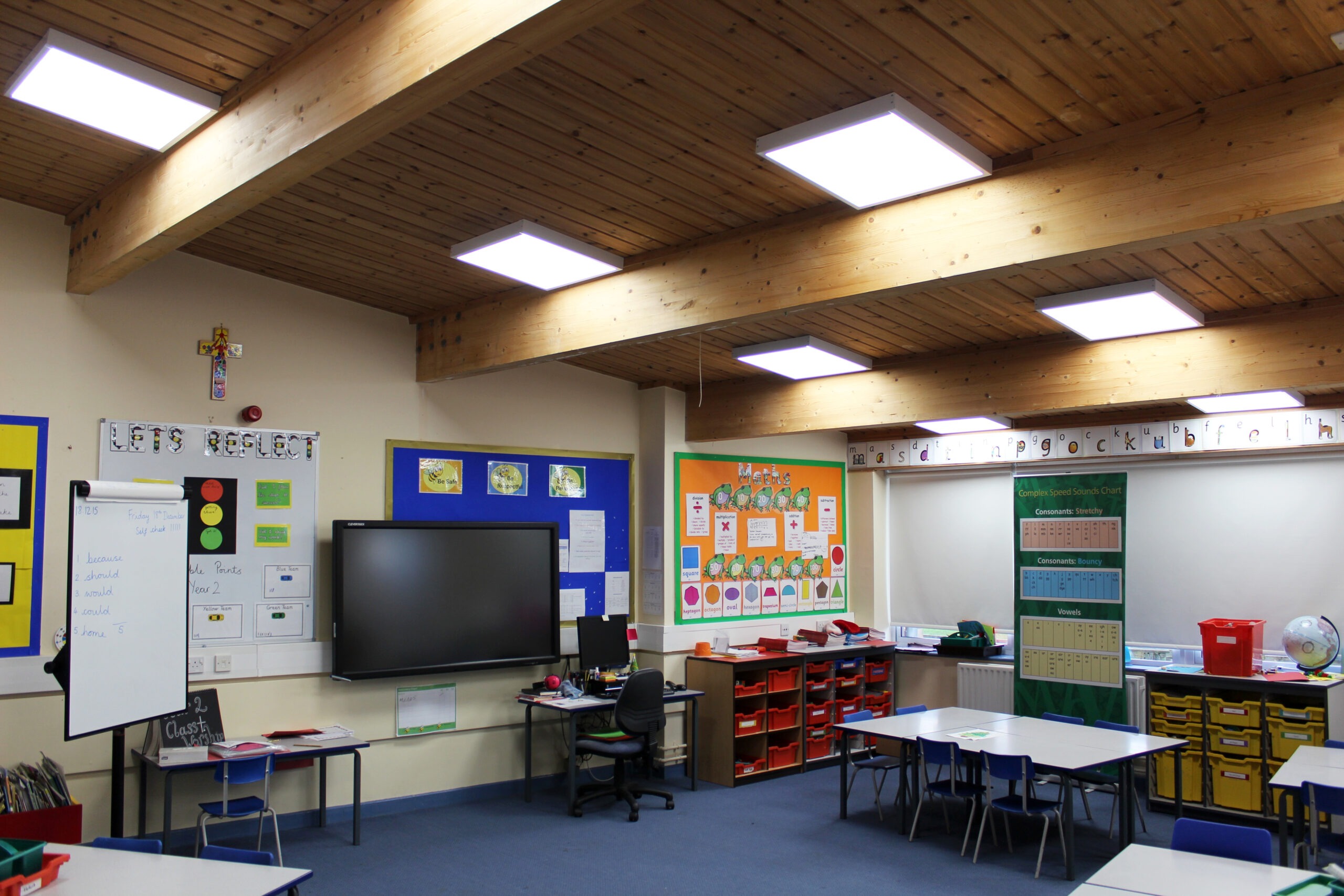 Tamlite Ripon Cathedral School classroom lighting