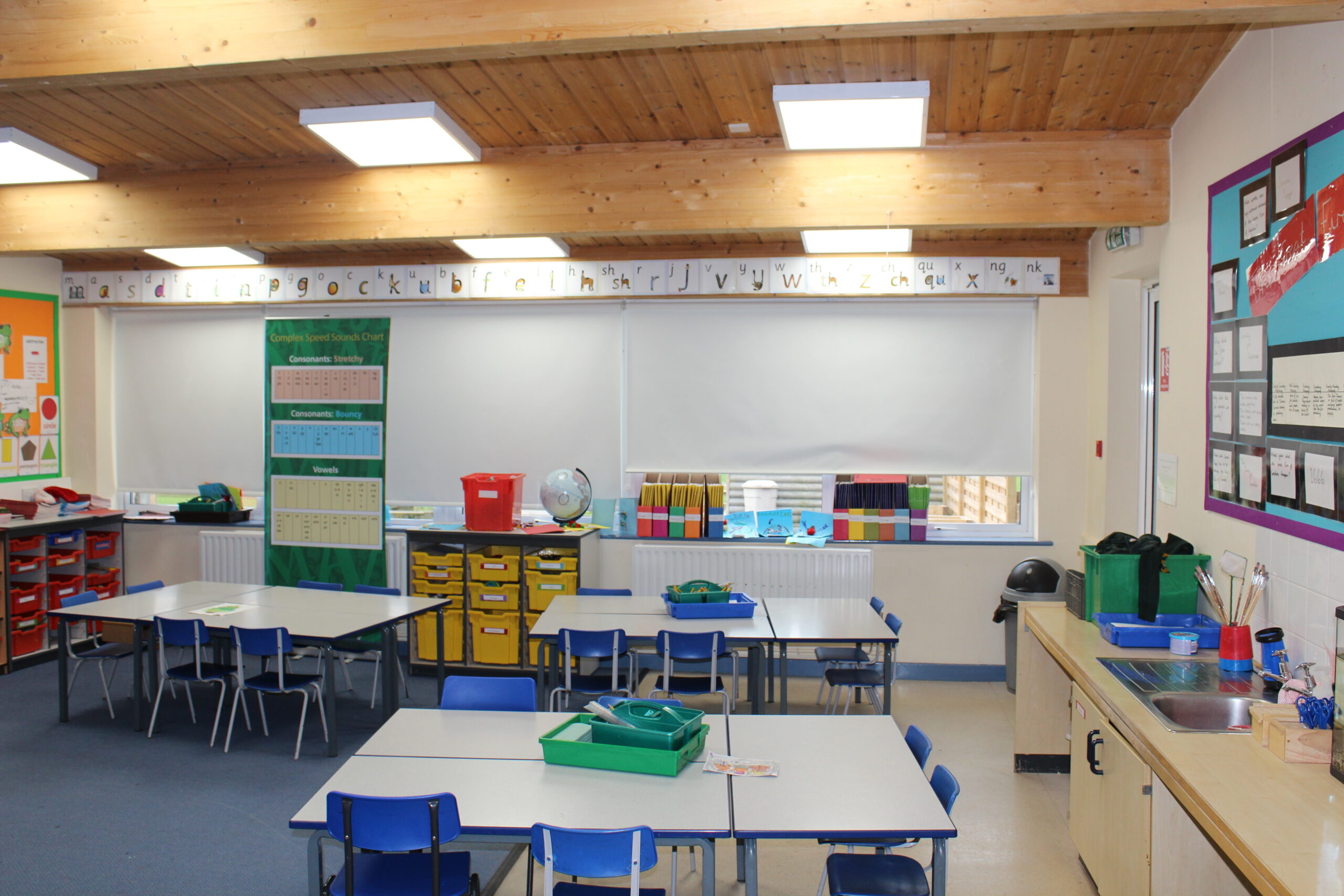 Tamlite Ripon Cathedral School LED lighting classroom