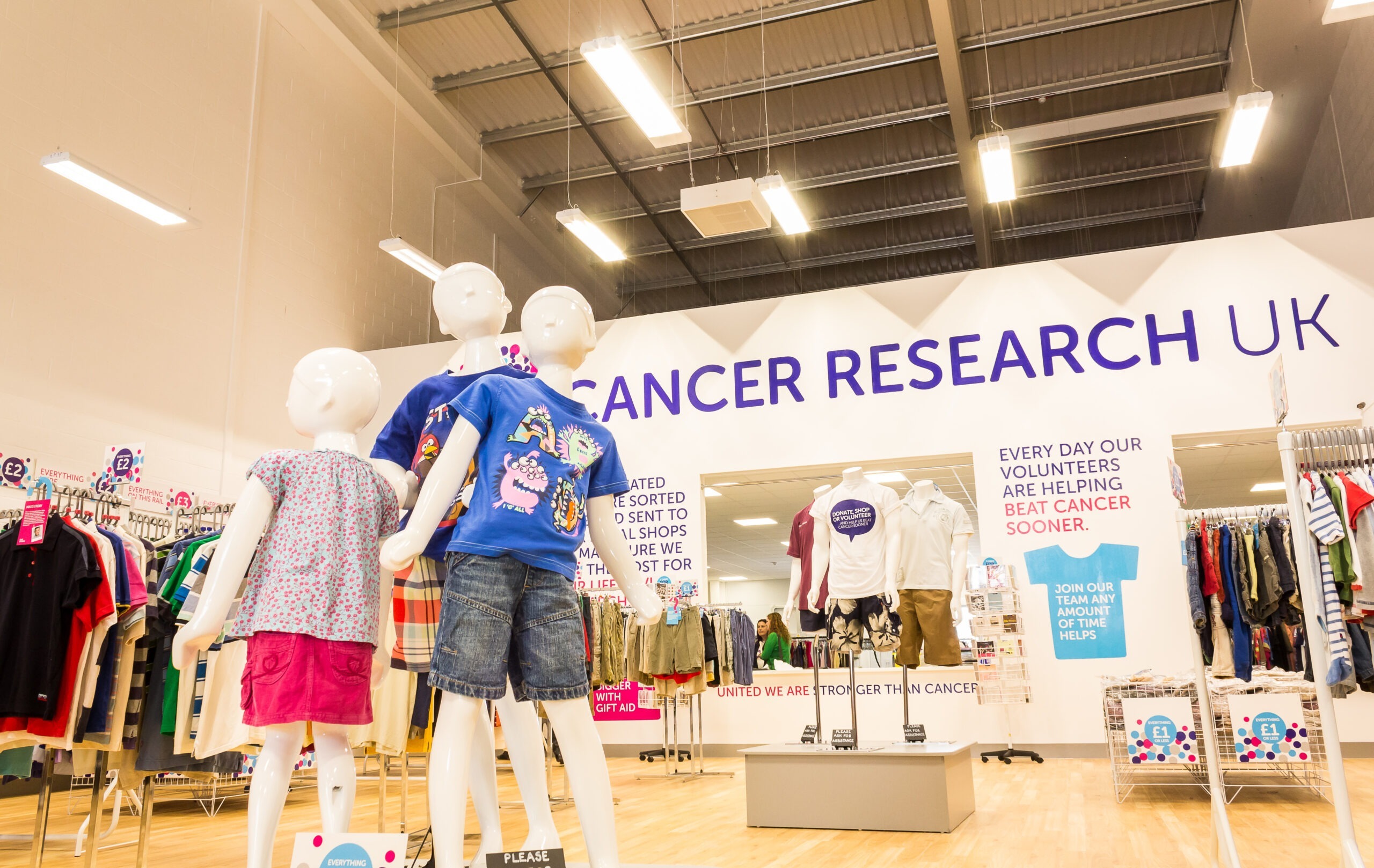 Retail & Leisure LED Lighting, Cancer Research