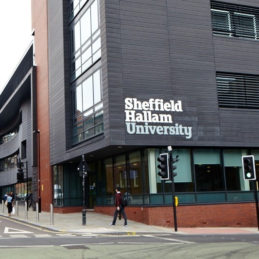 Tamlite Sheffield Hallam University building exterior