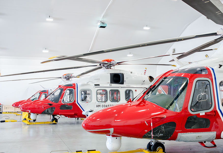 Tamlite Bristow Helicopters display