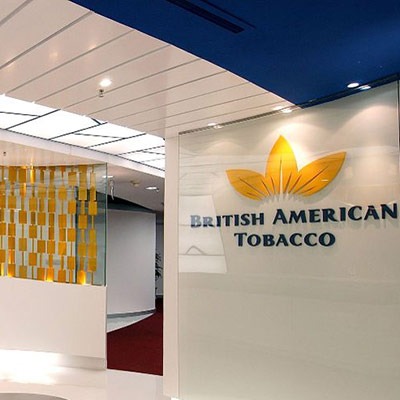 Tamlite British American Tobacco Corby feature wall lighting