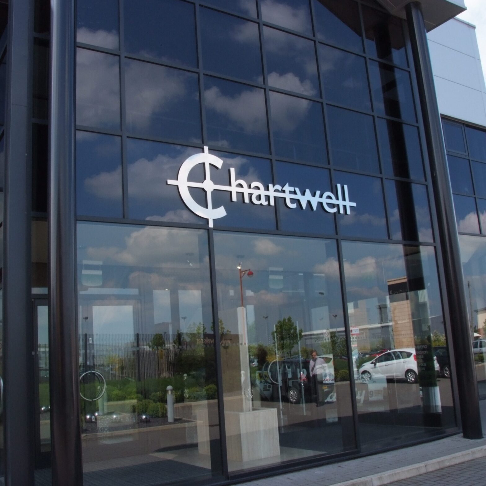 Tamlite Chartwell Prestige Accident Repair case study building exterior image