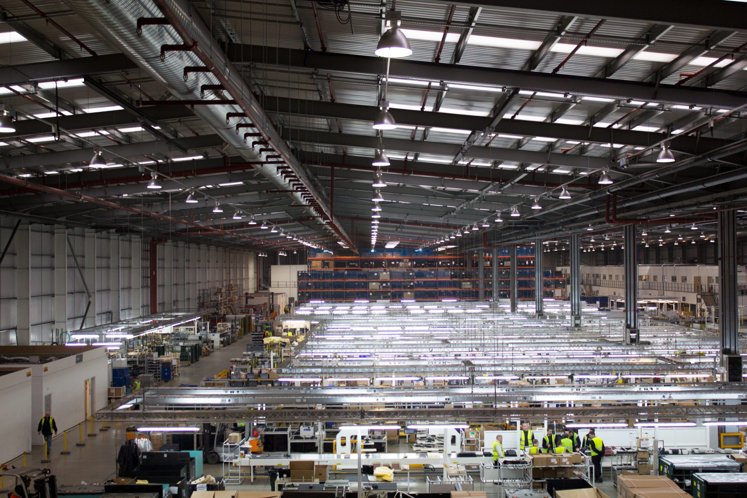 Tamlite Lear Corporation warehouse aerial image