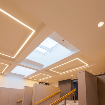 Tamlite Lighting for Wellbeing image ceiling lighting