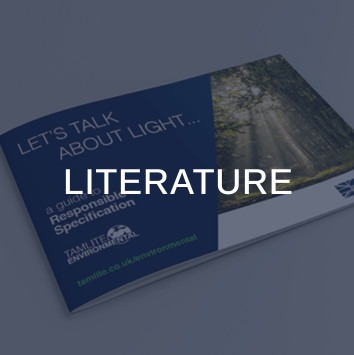 Tamlite Resource Hub Literature panel brochure