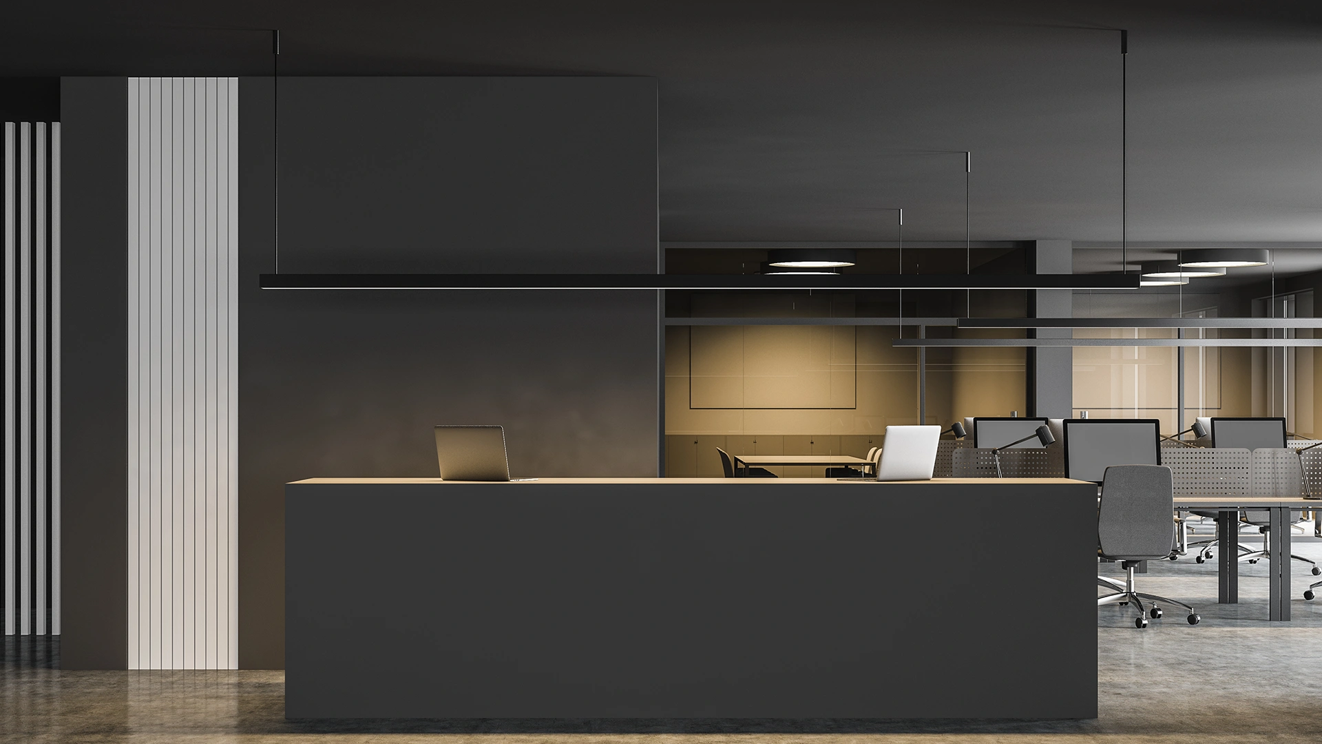 Modern office space vision air