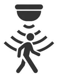 vision sensor with man