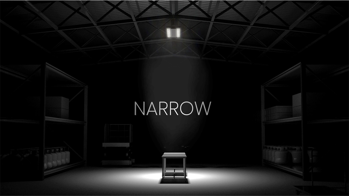Expo A narrow beam