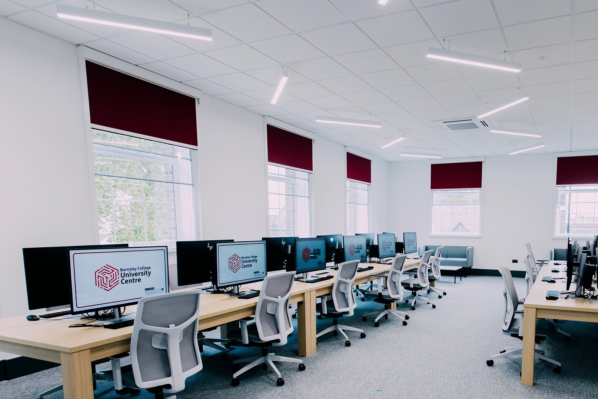 Barnsley College Tamlite Lighting solution