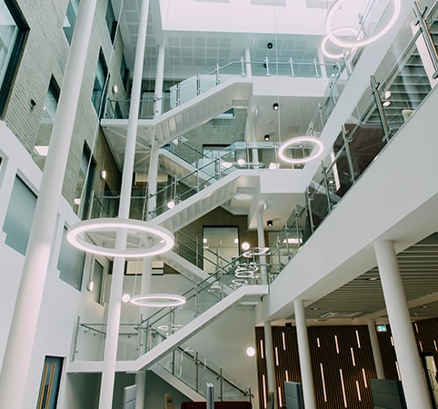 Barnsley College Atrium Tamlite AIR