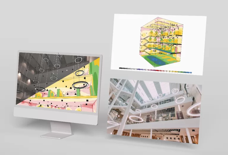 Barnsley college lighting design by Tamlite