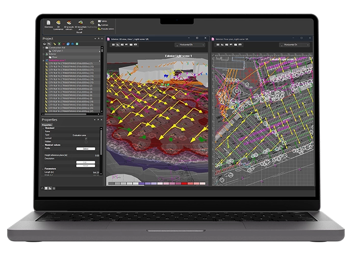 Lighting design Relux suite