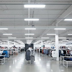expo high bay retail lighting