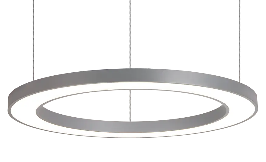 Circular suspended led light